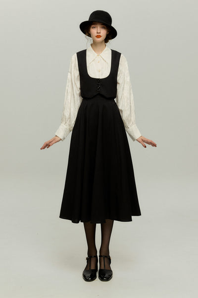 TNEWTIES《상품명》⚪︎⚪︎플레어 롱 스커트-Color