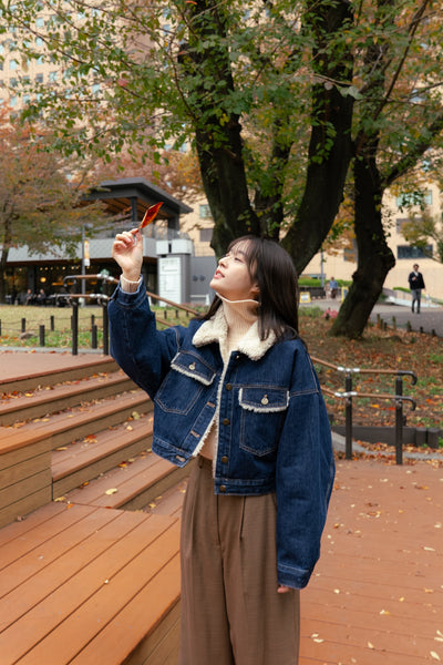 <tc>《트윈룸으로 부탁해요》 체크패턴 재킷-Dark ver.</tc>