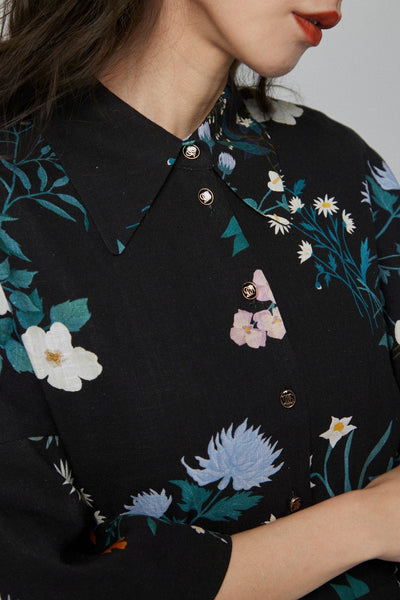 《I have to hang up now》Removable pleats jacket