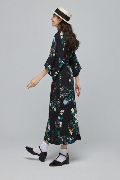 《I have to hang up now》Removable pleats jacket