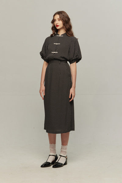 《Sunglasses for onion cut》High waisted wide leg pants