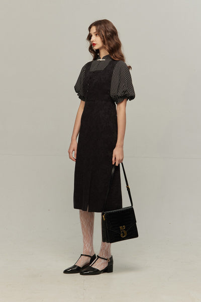《Cast the moon spell》Flare sleeve frilled blouse