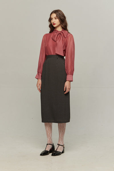 《Sunglasses for onion cut》High waisted wide leg pants