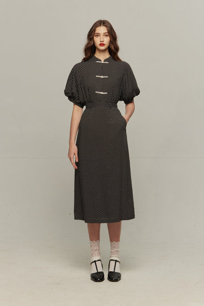 《Sunglasses for onion cut》High waisted wide leg pants