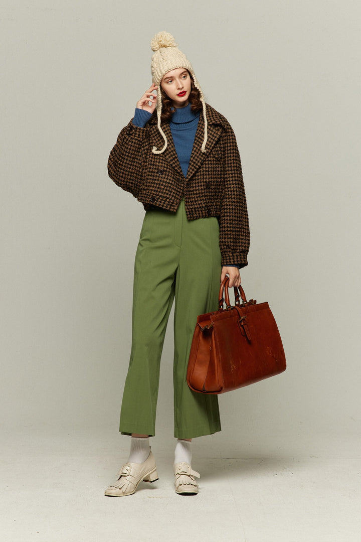 【8月限定セール中】Tnewties トゥエンティーズ チケットは全て完売 チケットはすべて完売》2wayダブルブレストデザインジャケット-Brown