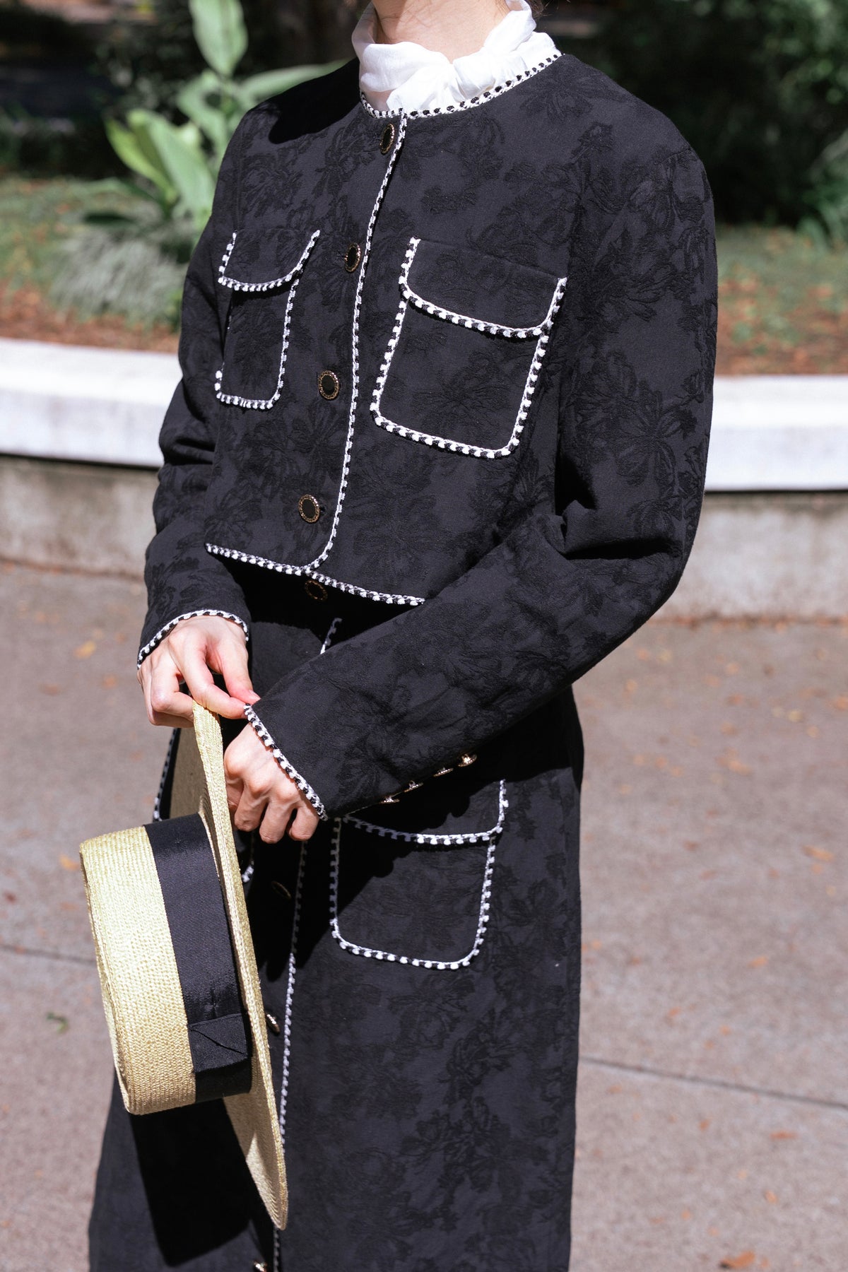 《마치 영화의 한 장면》 크롭트 탑-Black 着用例 164cm
      トップスS、ボトムスS着用