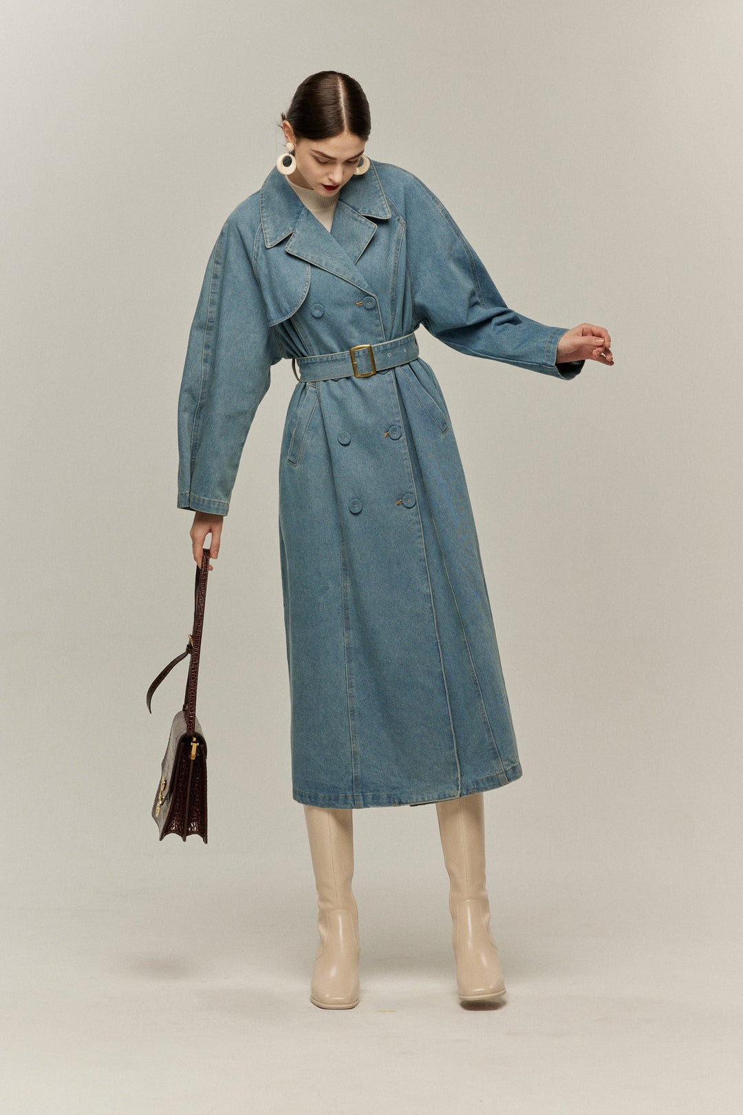 ヒールロングブーツ》Ivory – Tnewties