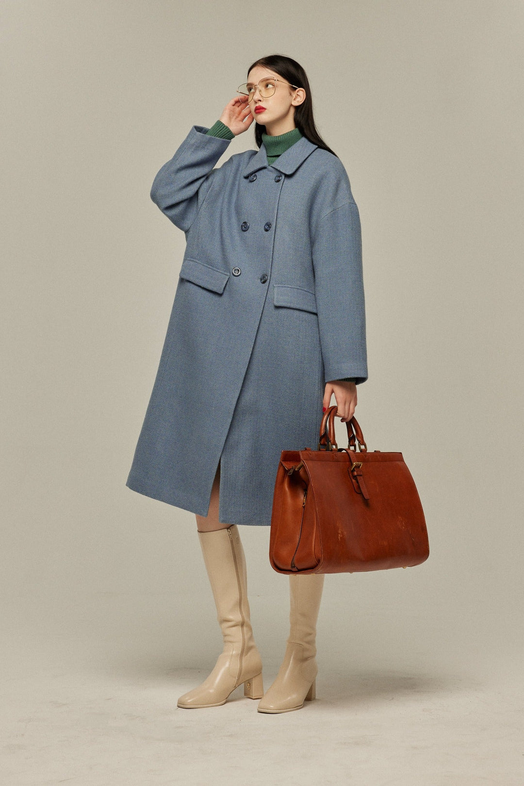 ヒールロングブーツ》Ivory – Tnewties