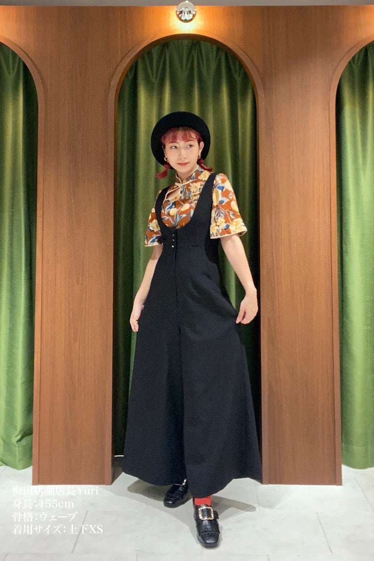 今日もフォーチュンクッキーがある》チャイナトップス-Brown – Tnewties