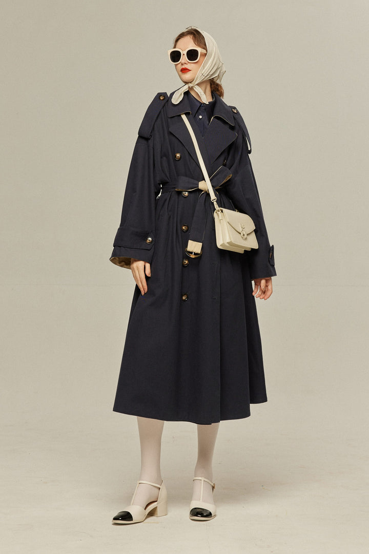 MUVEILリバースデザイントレンチコート MUVEIL トレンチコート | KOKO