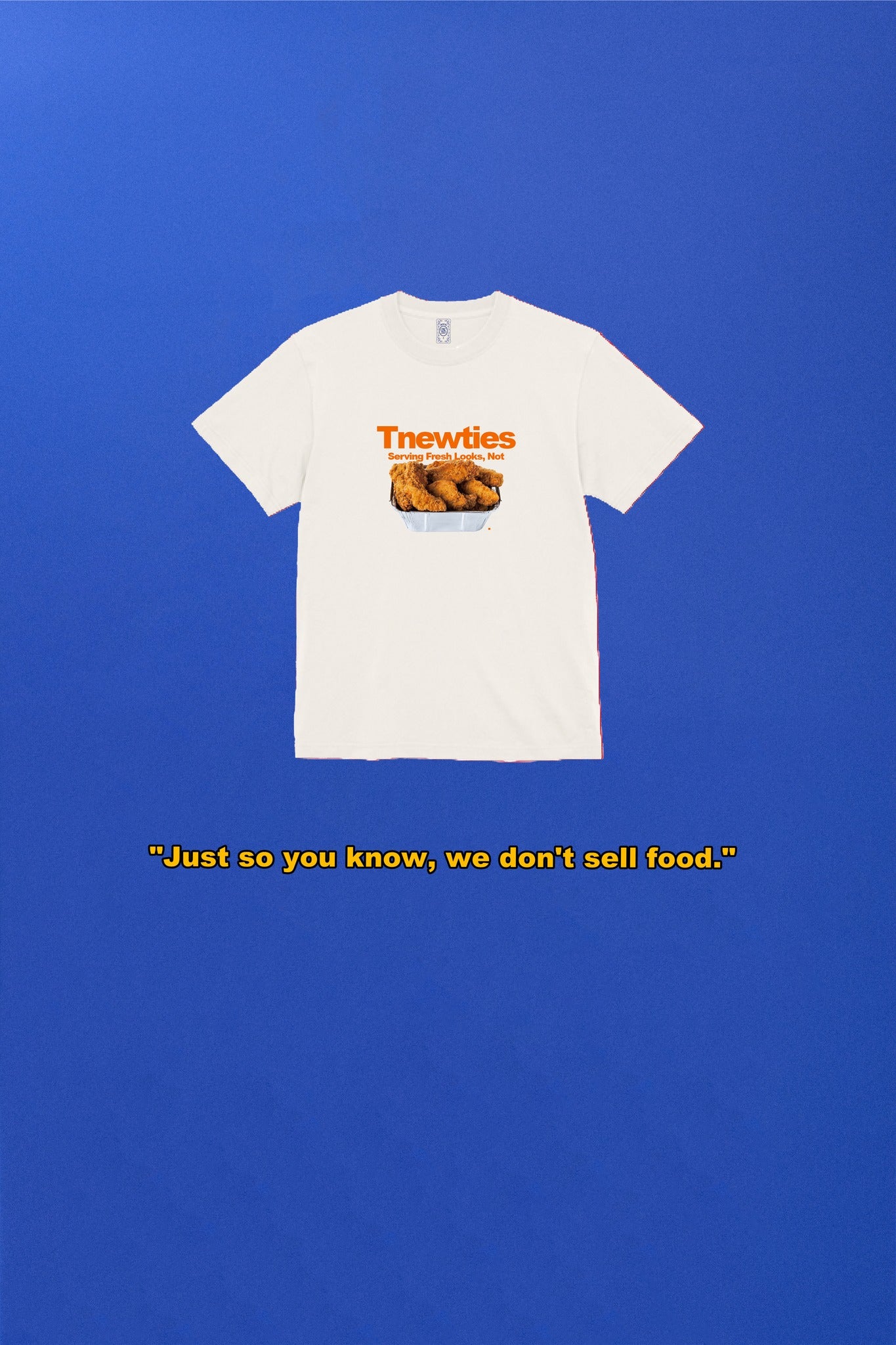 <tc>《닭이 먼저냐 달걀이 먼저냐?》 하프 슬리브 여름 니트</tc>