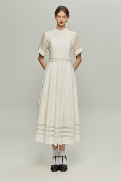 《Cast the moon spell》Flare sleeve frilled blouse