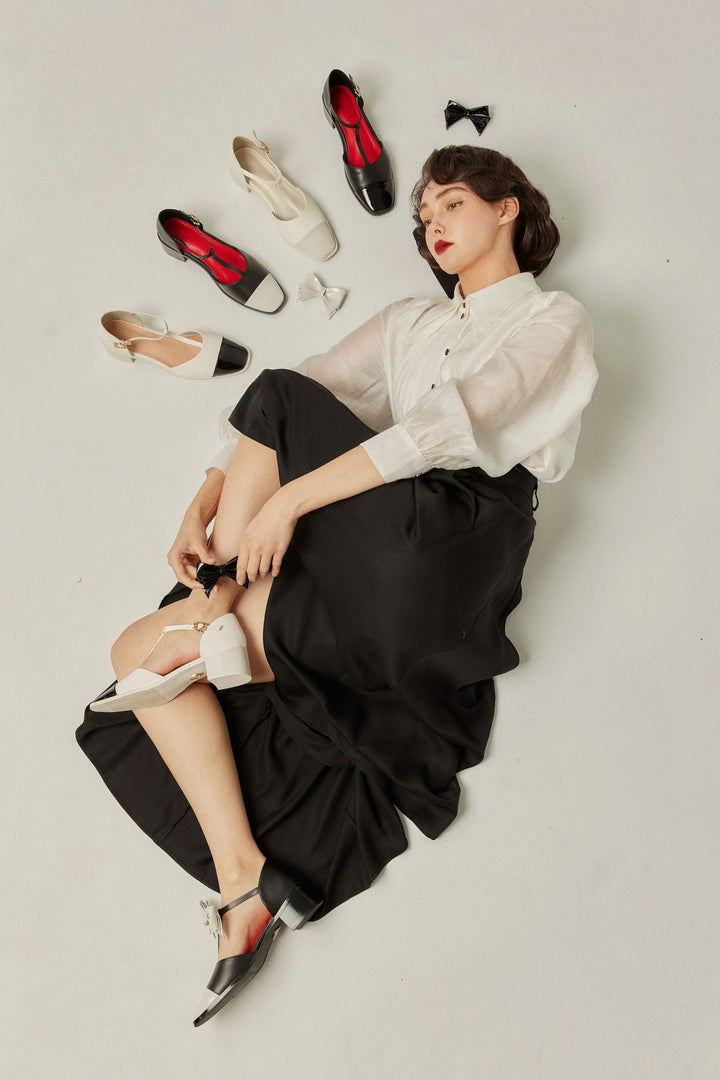 ティーバーメリージェーンパンプス-Renewal-Black – Tnewties