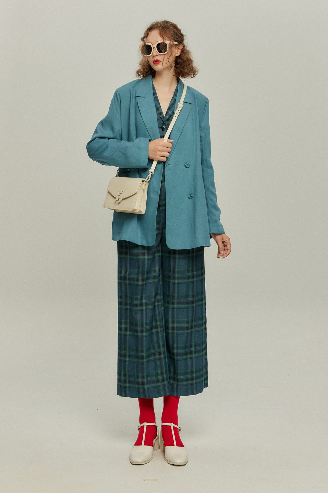 次のセリフは何ですか？》ダブルブレストジャケット-Blue – Tnewties