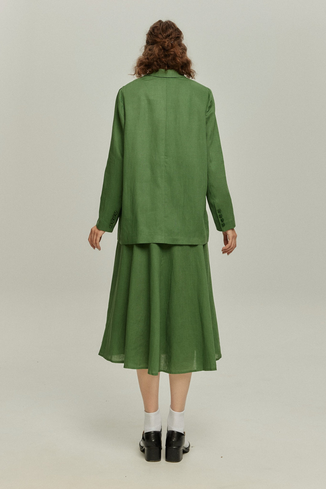 次のセリフは何ですか？》ダブルブレストジャケット-Green – Tnewties