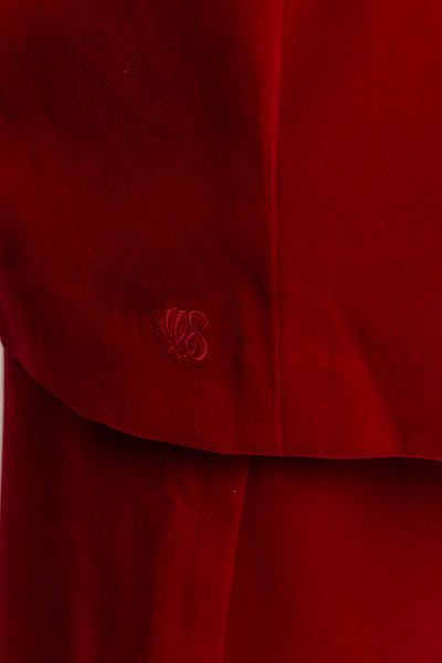 《ケーキは何ピース欲しい？》リボントップス-Red