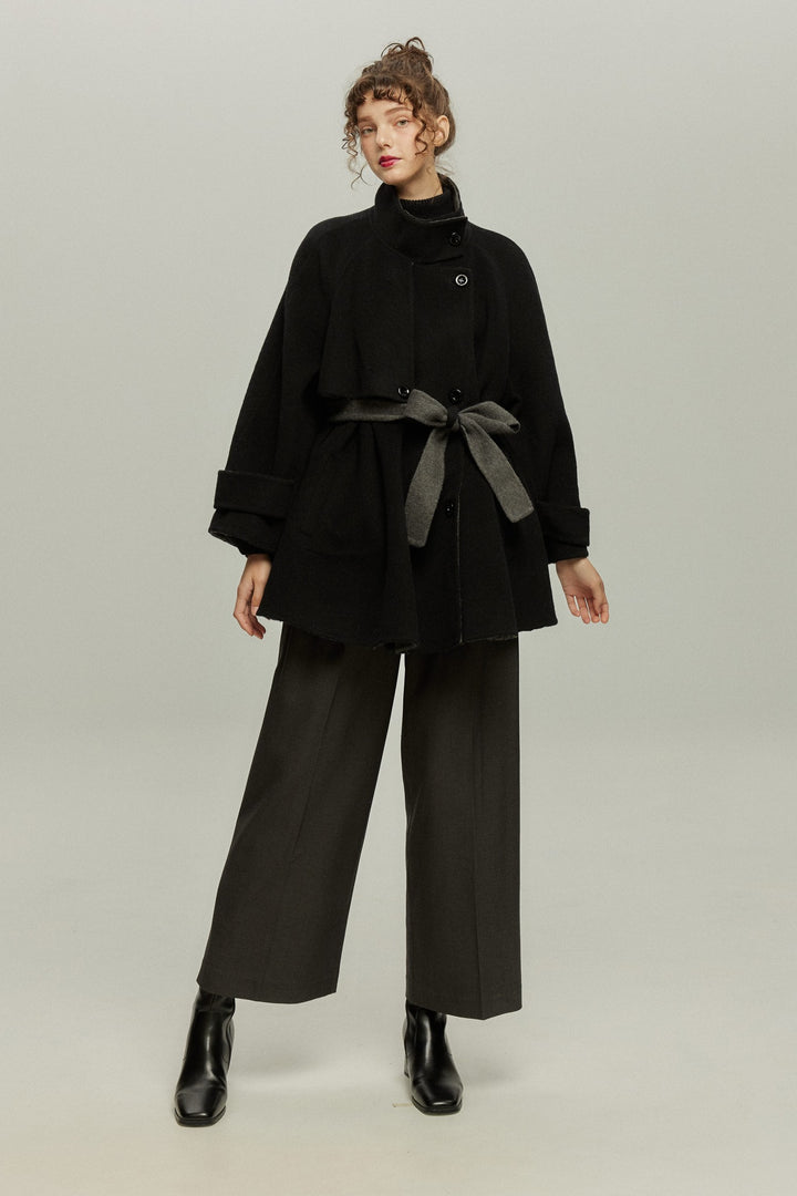 《ヒールロングブーツ》Black