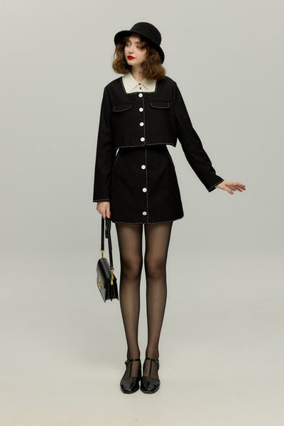 《헬렌은 달콤한 것을 먹지 않는다》 하이웨스트 스커트