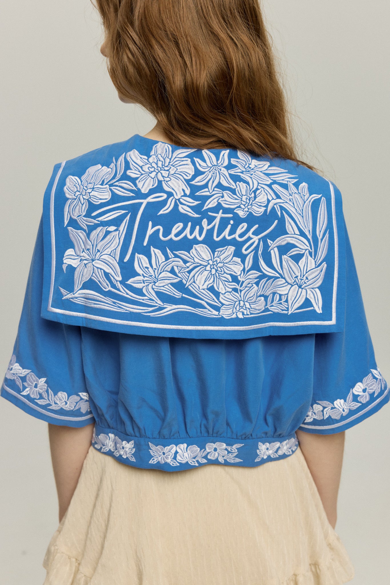 歯の妖精なんていない》セーラーカラートップス-Blue – Tnewties