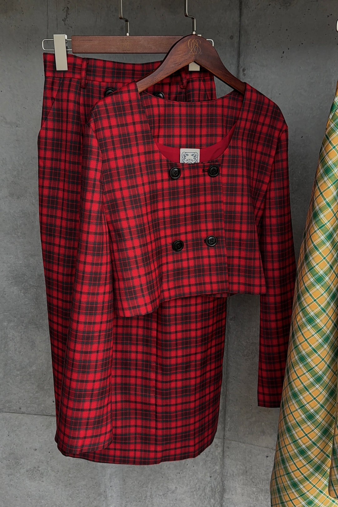 《What Shape Is the Pasta?》 Skirt-Red