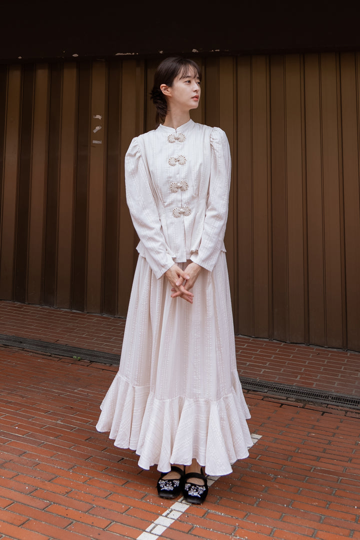 TNEWTIES《Product name》⚪︎⚪︎Flare long skirt-Color