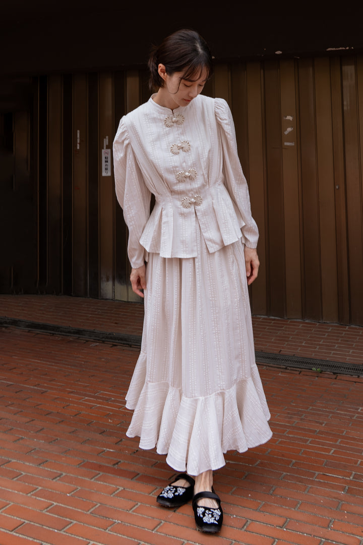 TNEWTIES《Product name》⚪︎⚪︎Flare long skirt-Color