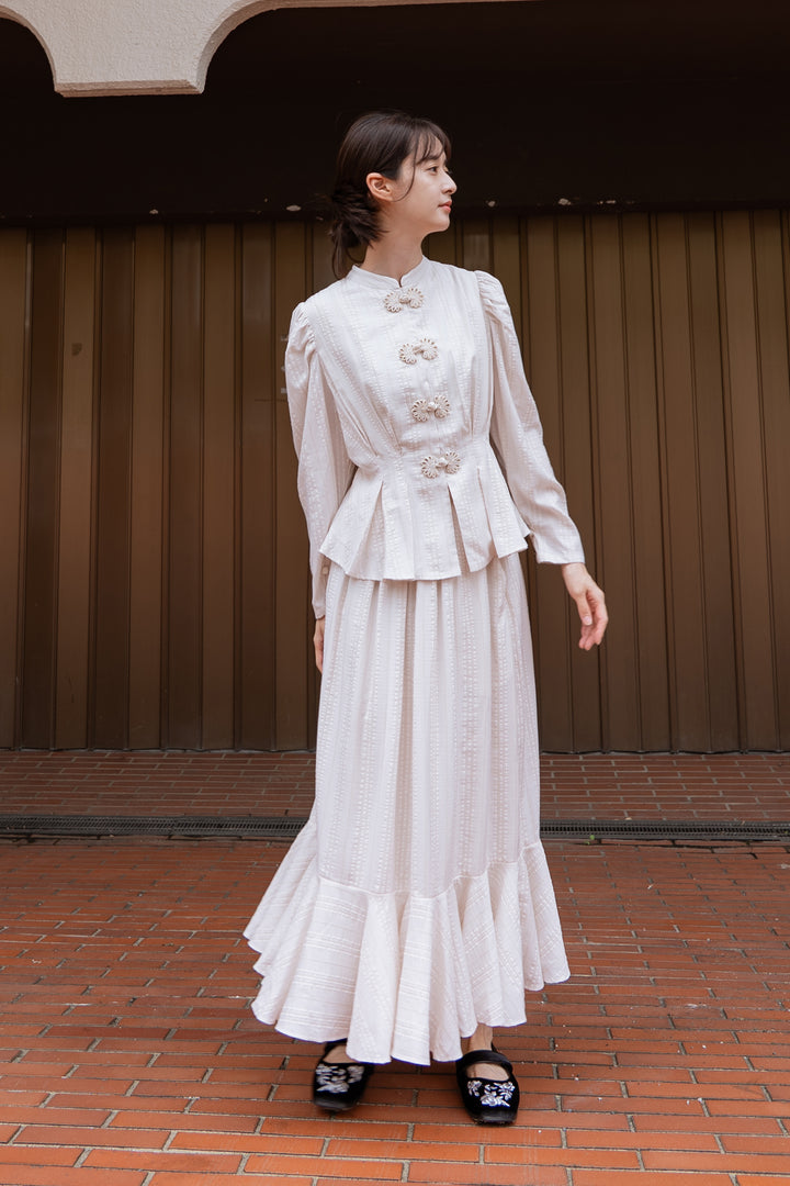 TNEWTIES《Product name》⚪︎⚪︎Flare long skirt-Color