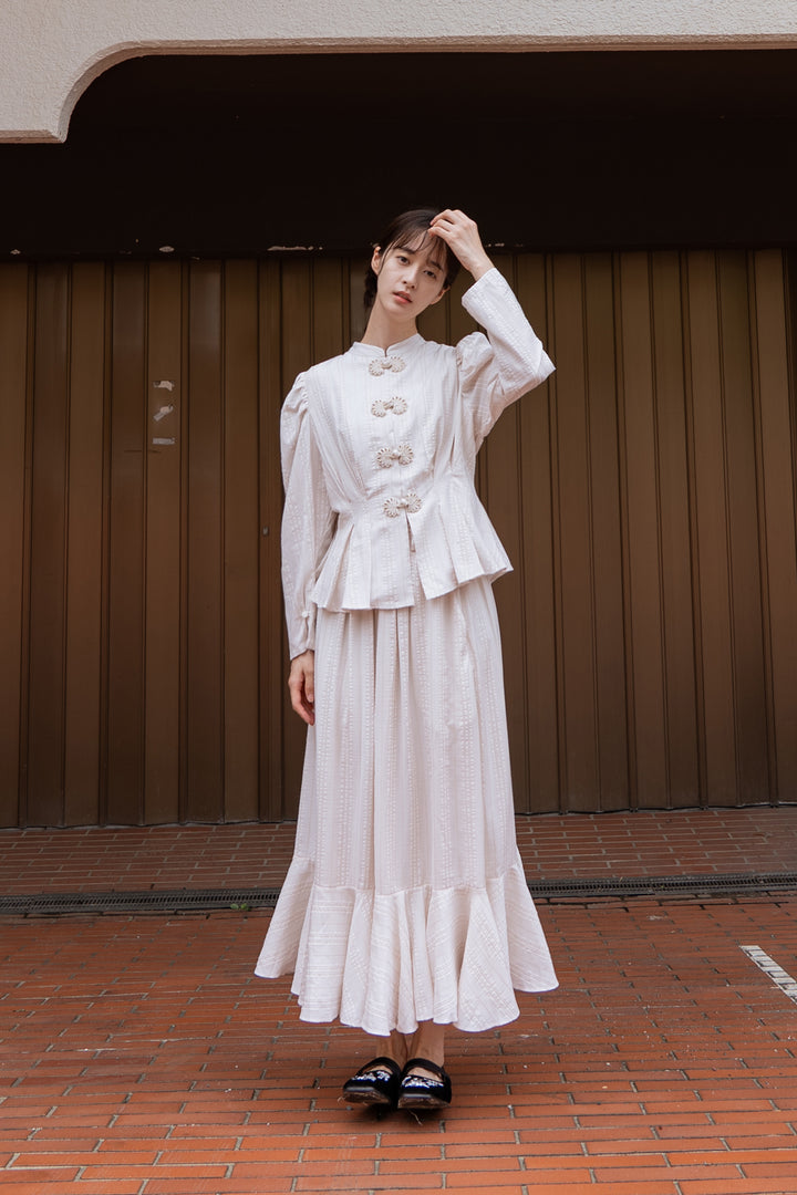 TNEWTIES《Product name》⚪︎⚪︎Flare long skirt-Color