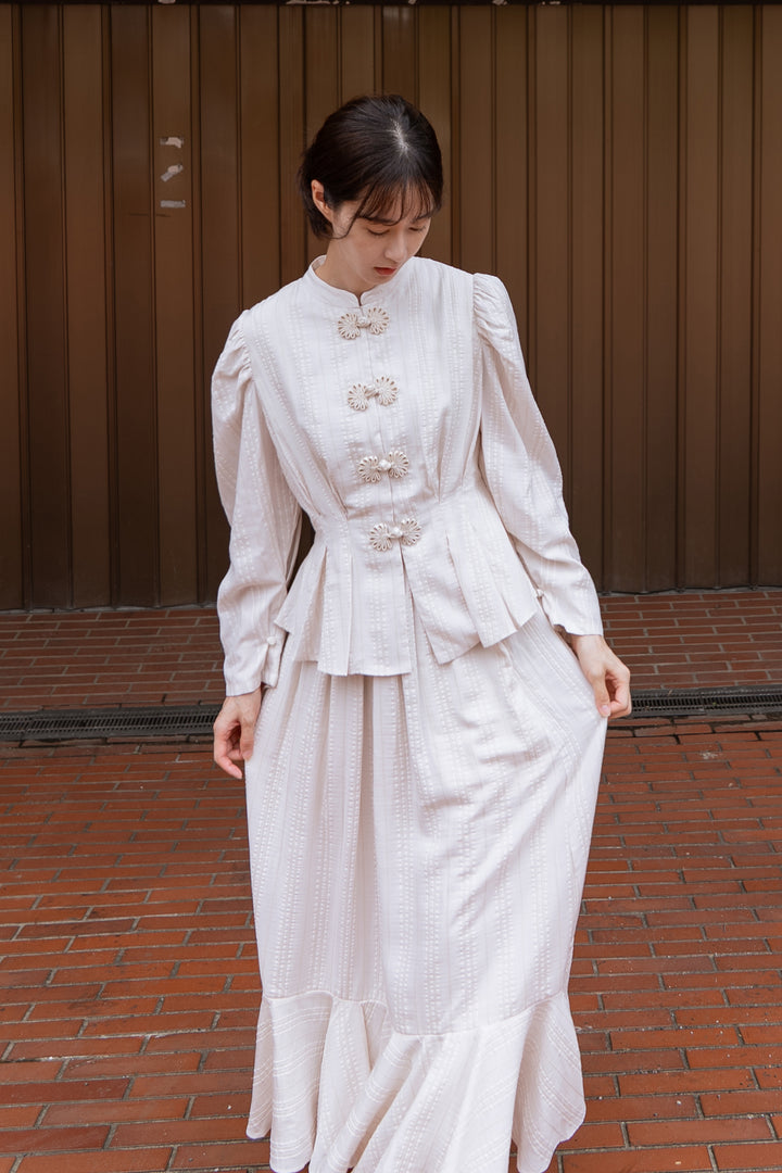 TNEWTIES《Product name》⚪︎⚪︎Flare long skirt-Color