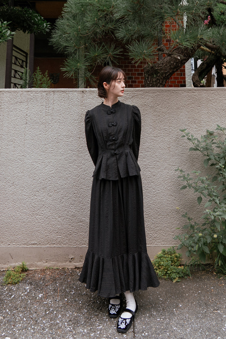 TNEWTIES《Product name》⚪︎⚪︎Flare long skirt-Color