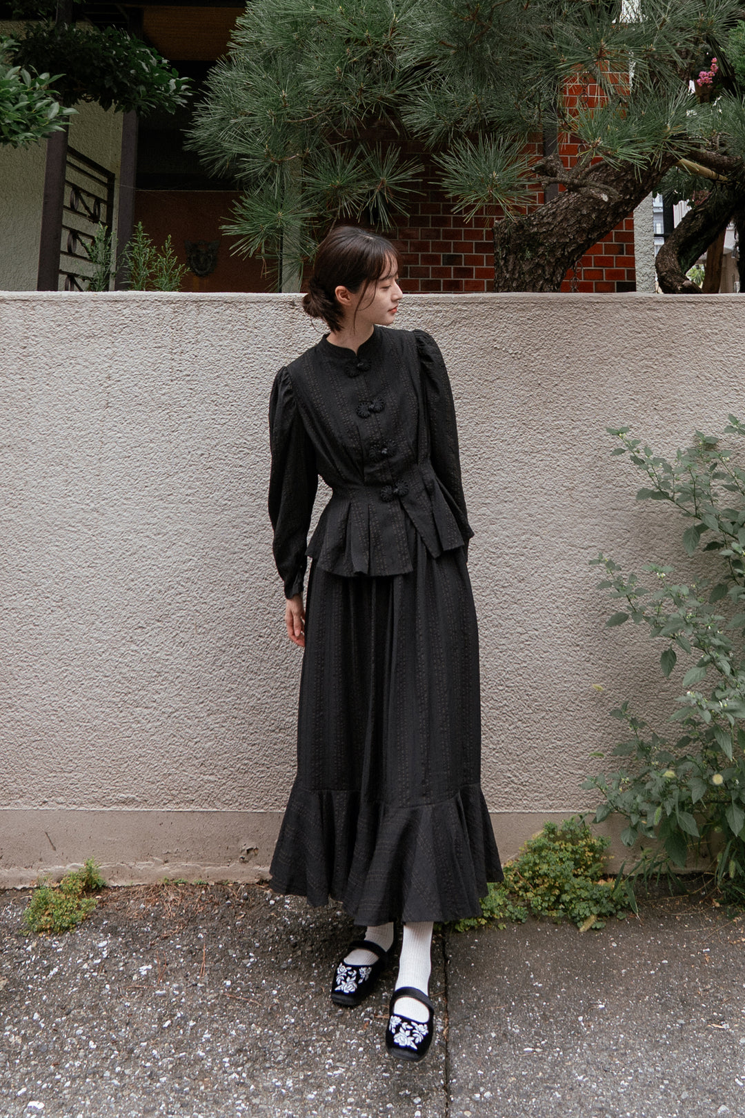 TNEWTIES《Product name》⚪︎⚪︎Flare long skirt-Color