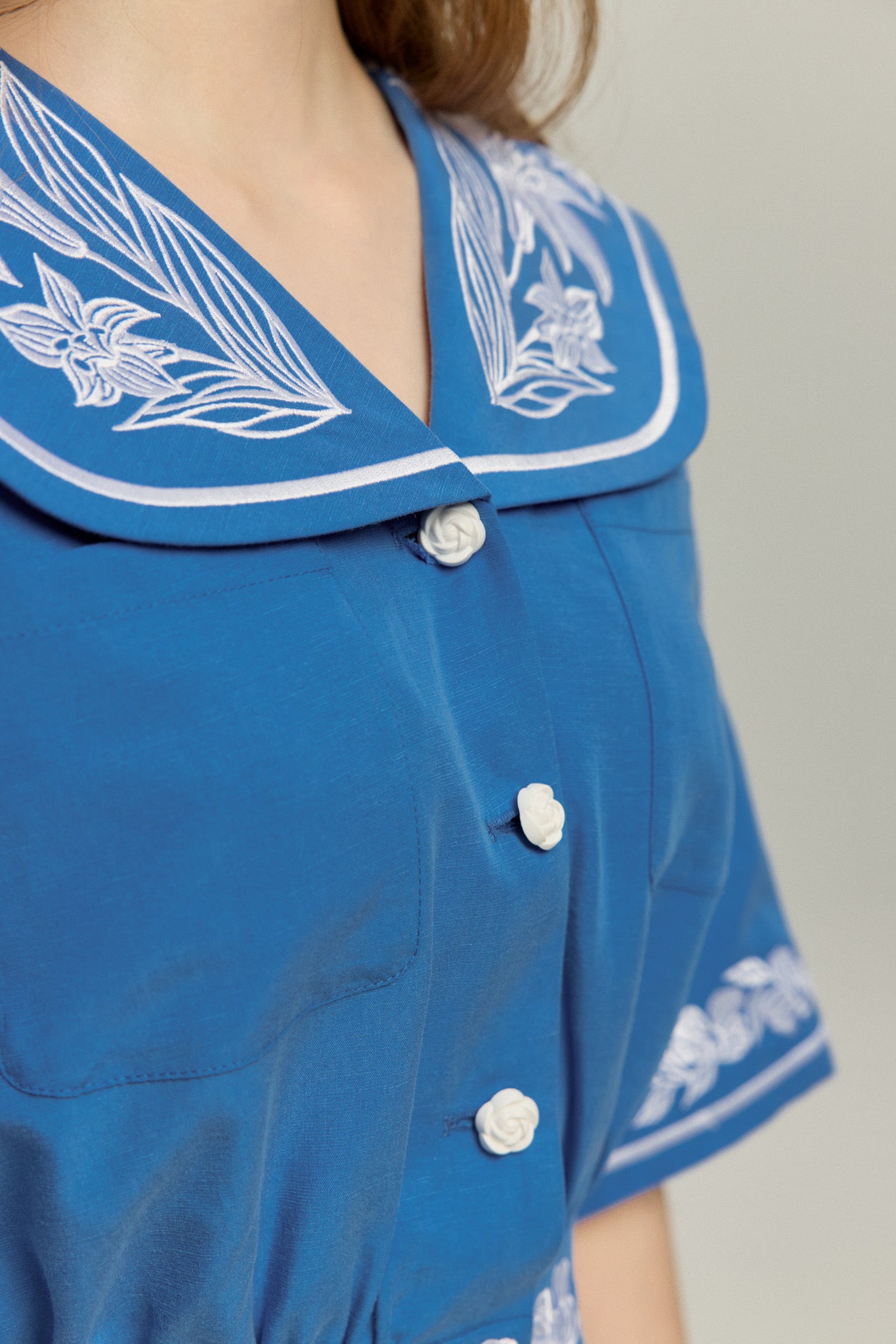 歯の妖精なんていない》セーラーカラートップス-Blue – Tnewties