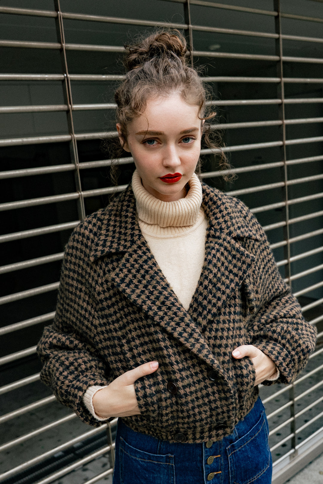 TNEWIES 今日もフォーチュンクッキーがある Sサイズ 今日もフォーチュンクッキーがある》チャイナトップス-Bluegreen