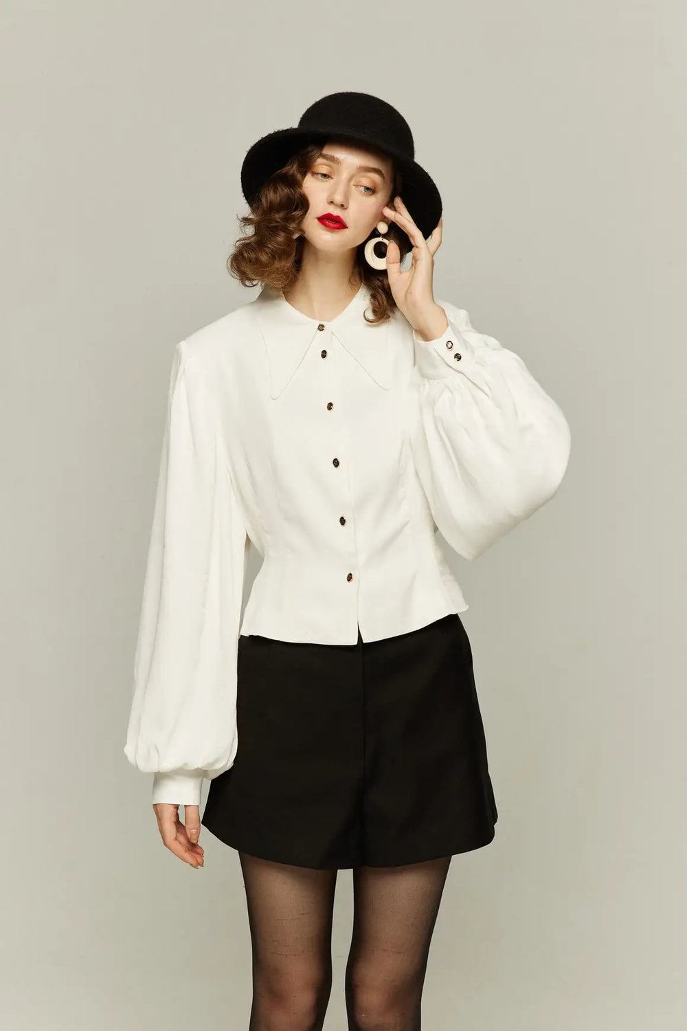 girlish HOSHIKUZU BLOUSE 星くずブラウス TOPS – GIRLISH