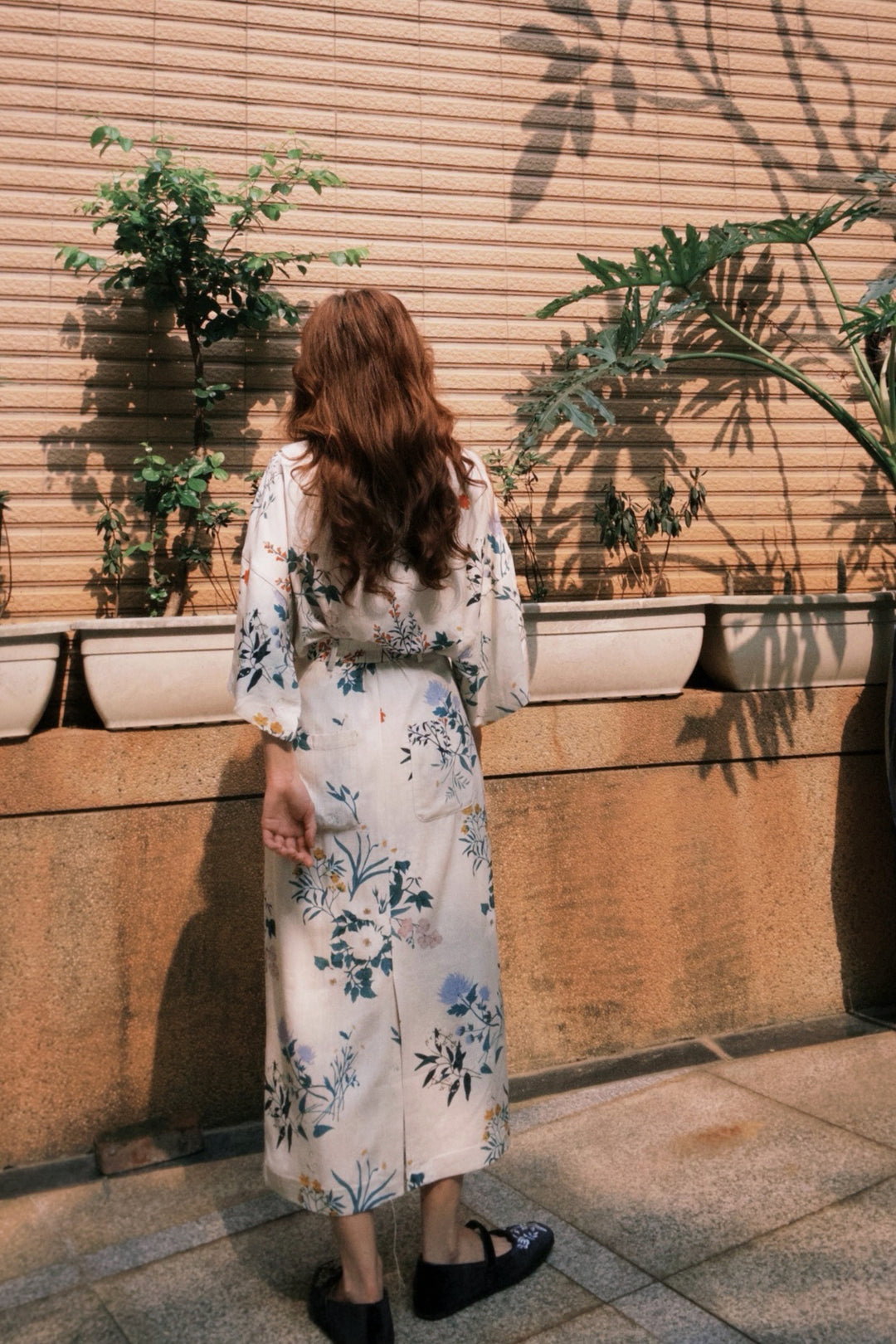 [Goldfish scooping 100 yen] High waist pencil skirt-Cream