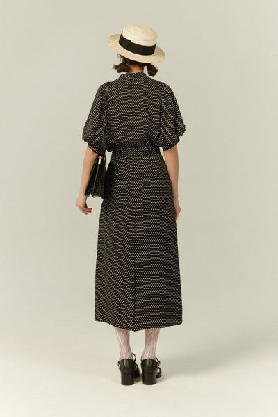 《Sunglasses for onion cut》High waisted wide leg pants