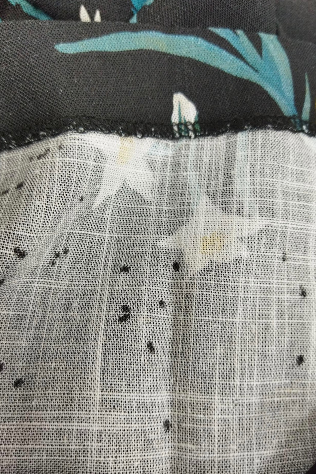 《金魚すくい一回100円》ハイウエストペンシルスカート-Black