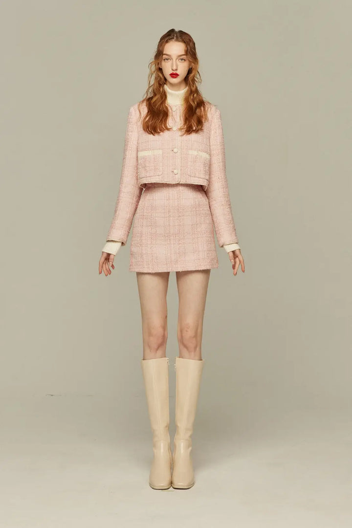 Tnewties 予約したのはファーストクラス ジャケット スカート pink img_2_1730391451219_720x.webp?