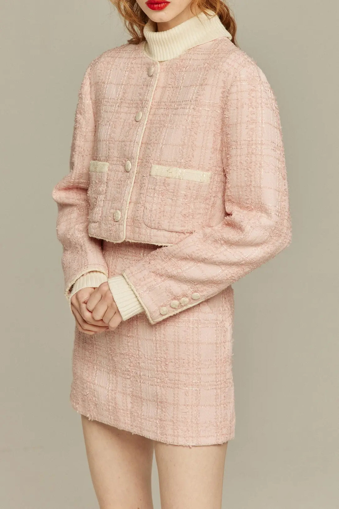 予約したのはファーストクラス》クロップドラメジャケット-Pink – Tnewties 予約したのはファーストクラス》クロップドラメジャケット-Pink – Tnewties