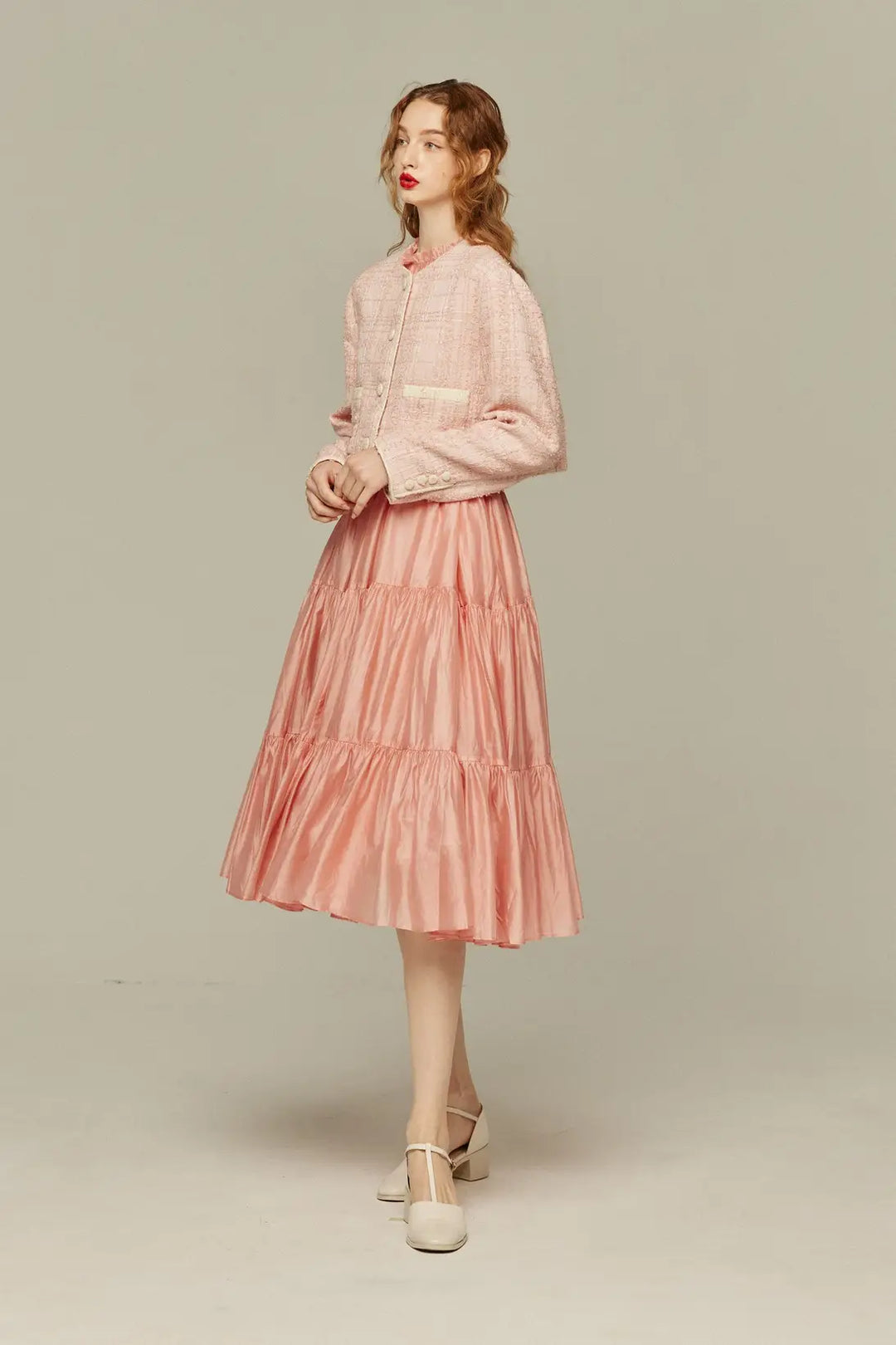 予約したのはファーストクラス》クロップドラメジャケット-Pink – Tnewties 予約したのはファーストクラス》クロップドラメジャケット-Pink – Tnewties