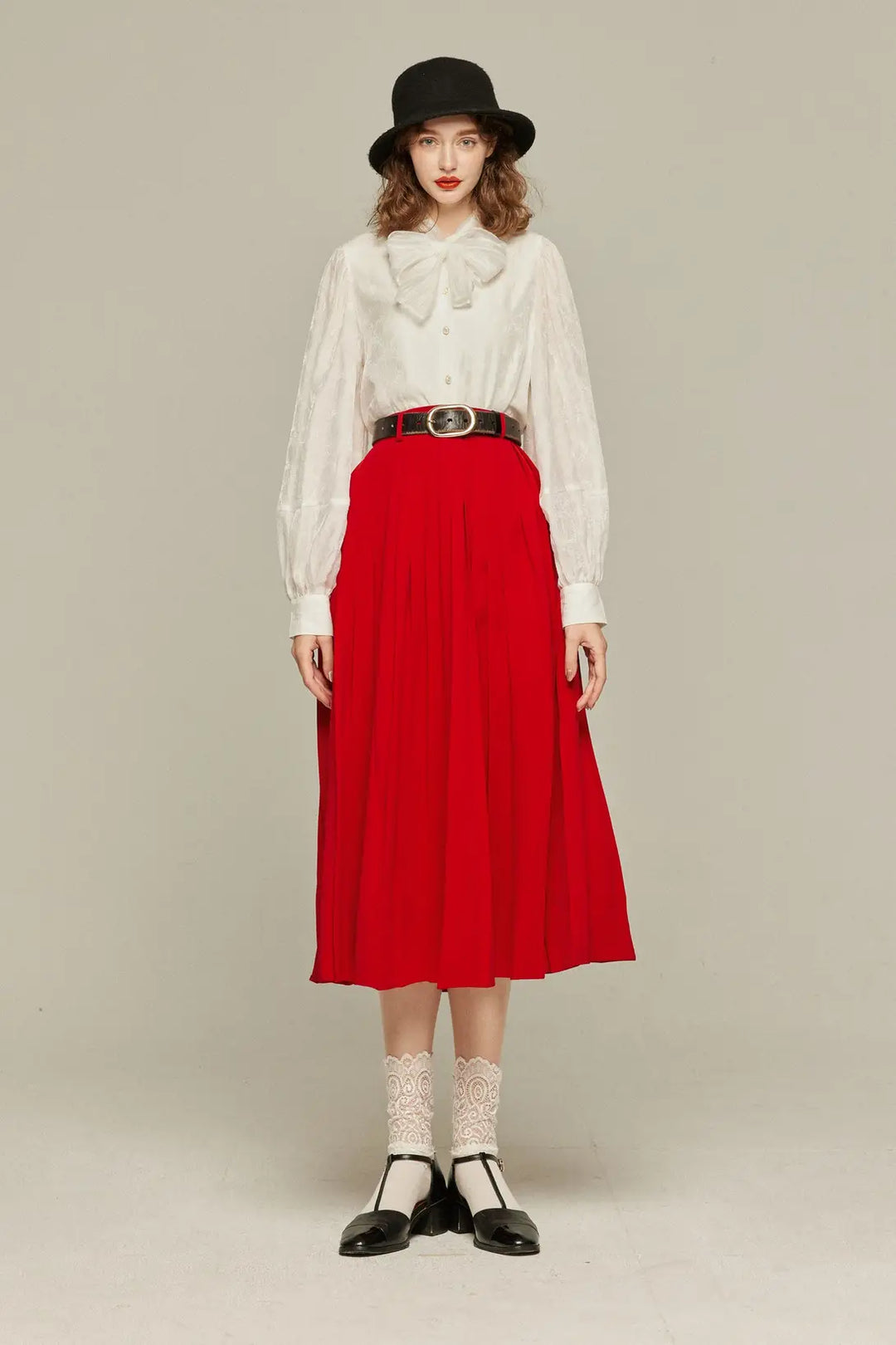 伝説の秘宝》リボンブラウス-White – Tnewties