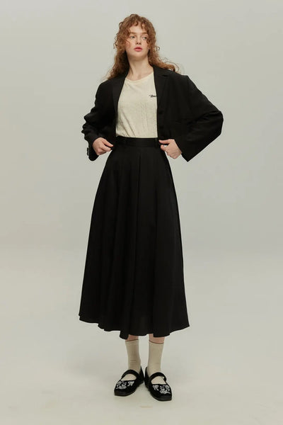 《ステラの話し方を真似している》シノワズリデザインTnewtiesロゴトップス-Ivory