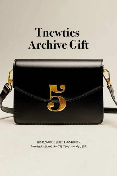 《期間限定プレゼント！No.5本革バッグ》-Black