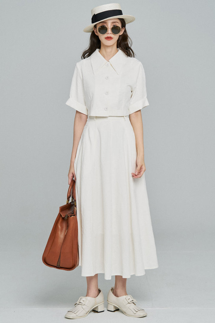 TNEWTIES キリンにパンを食べさせて ブラウス キリンにパンを食べさせて》クラシカルパターンブラウス – Tnewties