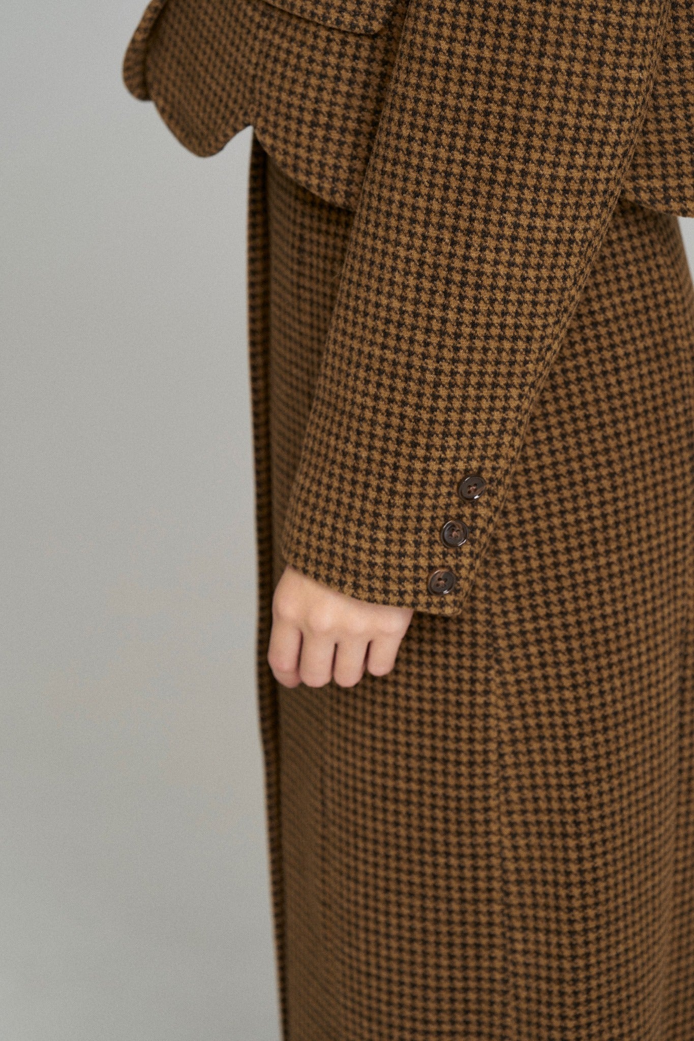 《I have to hang up now》Removable pleats jacket