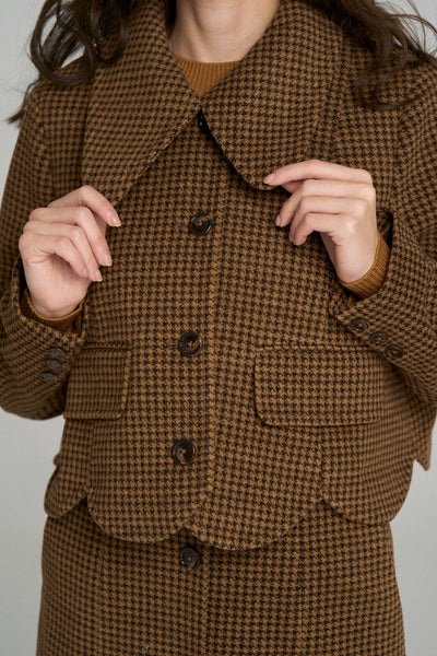 《I have to hang up now》Removable pleats jacket