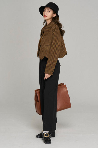 《I have to hang up now》Removable pleats jacket