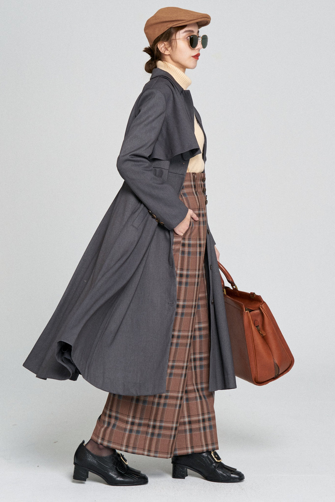 賞金100万円》インバネスコートドレス-Gray – Tnewties