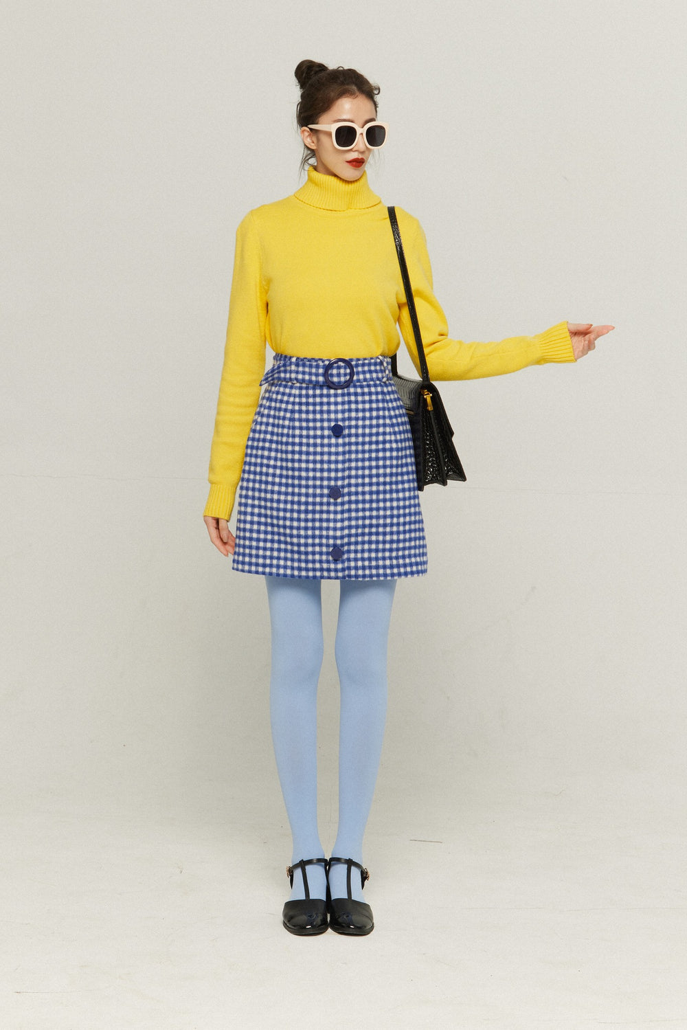 tnewties もう一つのダイアリー デニムスカート もうひとつのダイアリー》デニムスカート-Navy – Tnewties