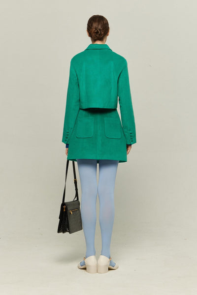 《シャーリーはバンドのボーカル》ショートジャケット-Green